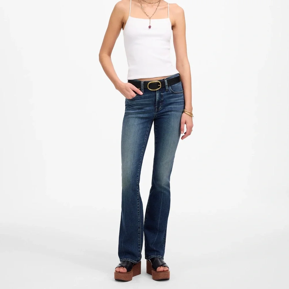 Madewell knockout kick flare jeans - Picture 1 of 8